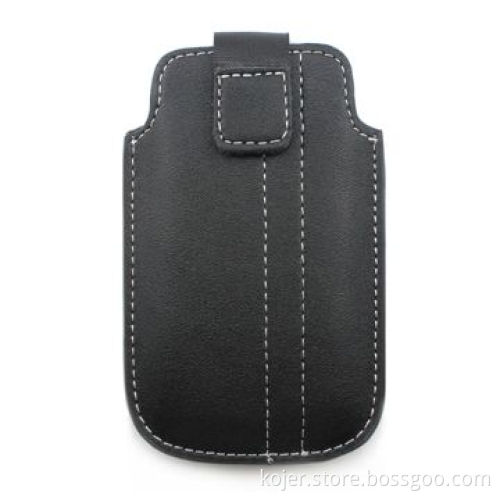 Mobile Phone Case for Apple's iPhone 4, Made of PU Material with Retractable Pull-tab Combined